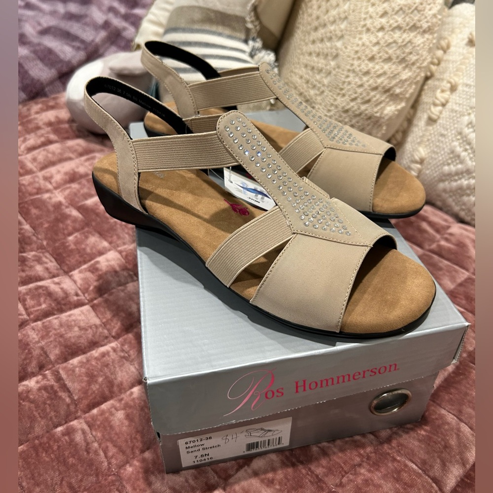 Ros Hommerson Tan Comfort Sandals
